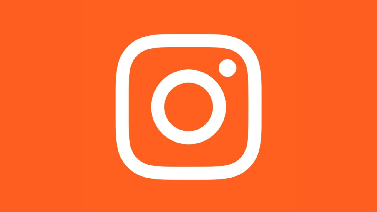 orange instagram icon