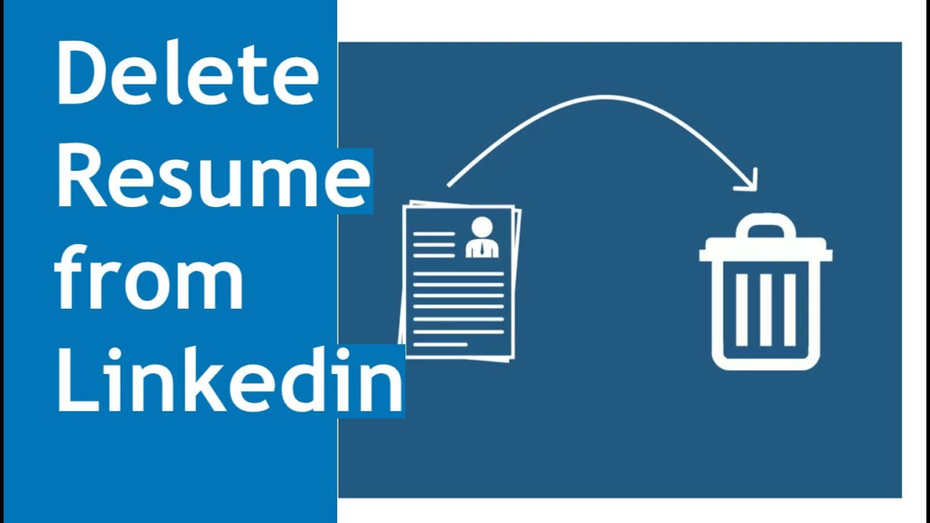 how to remove old resume from linkedin easy apply