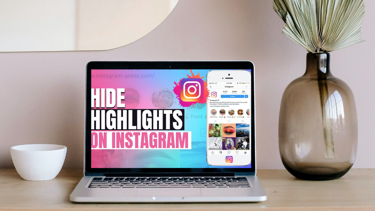 how to hide instagram highlights