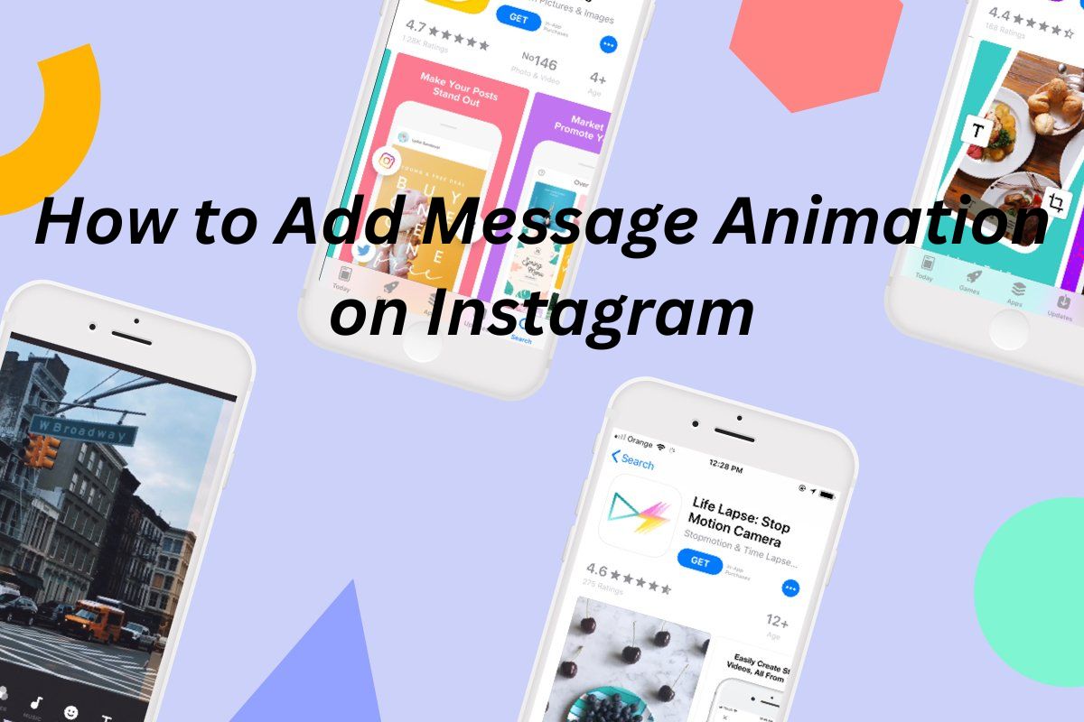 How to Add Message Animation on Instagram