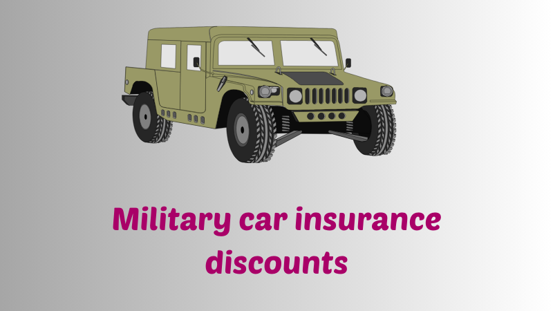 Military car insurance discounts